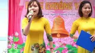 Hội thi rung chuông vàng trường mầm non Tiến Thịnh