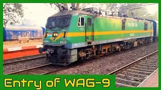 𝐖𝐀𝐆 𝟗 hauling NMG Rake Parcel Train