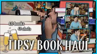 Every Time I Haul a Book, I Take a Shot 🥴📚 40 Books, 41 Double Shots 🥂