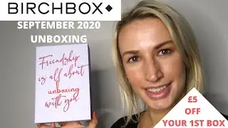BIRCHBOX UK September 2020 Unboxing