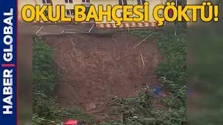 SON DAKİKA! Rize'de Sel ve Heyelan: 7 Kişi Çay Bahçesinde Mahsur Kaldı
