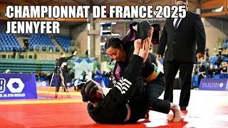 Jennyfer - Championnat de France Novices CFJJB 2025