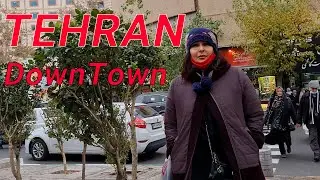 IRAN 2022/TEHRAN Walking tour[4K]-Walk on the ValiAsr Street/خیابان ولیعصر #iran #tehran