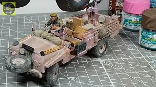 Land Rover Pink Panther SAS Tamiya 1/35