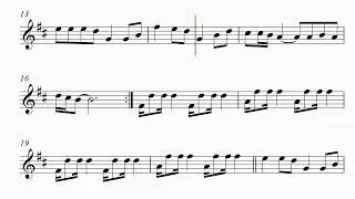 Lambada - Kaoma | Violin Sheet Music