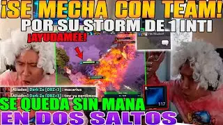 SE MECHA CON SU TEAM! MACARIUS SE DESESPERA CON SU STORM DE 1 INTI, SIN MANA EN 2 SALTOS DOTA 2