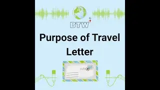 Purpose of Travel Letter