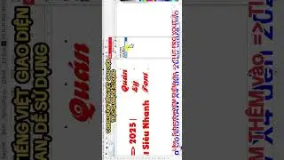 Quản l&yacute; font trong CorelDRAW X4 đến 2025 chưa bao giờ dễ đến thế! Managing fonts been easier!