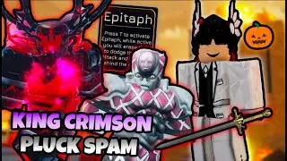 [YBA] King Crimson Pluck is a SHREDDER of a BUILD...