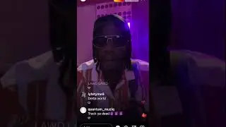 Alkaline, live on instagram! #history 🔥 🔥