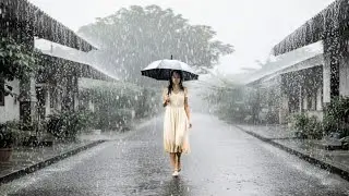 You Won't Believe This,🌧️ Stress Goes Away by Walking in the Rain l Sleep Sounds