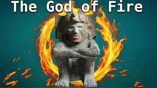 Drawing Aztec Gods pt.10:Xiutecuhtli the god of  fire 🔥