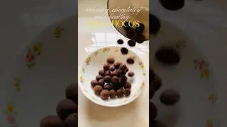 Ragi chocos recipe. Healthy, crunchy and chocolatey chocos. #breakfast #chocolate #ragi #recipe