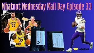 Whatnot Wednesday Mail Day Episode 33 | (3) Cards & a Sweet Givvy Win from DASHLIVE #whatnot #givvy