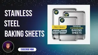 Stainless Steel Baking Sheets For Cookie & Other Things