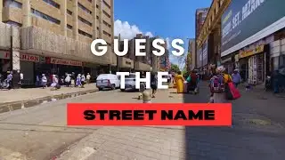 JOHANNESBURG SOUTH AFRICA. Guess the street name.  