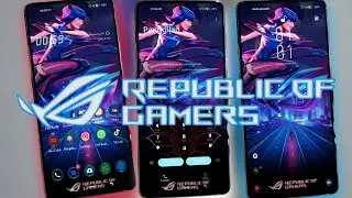 Theme ROG Phone 8 Pro for OPPO and realme device🔥😍