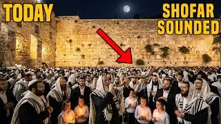 Happening Now in Jerusalem 🙏 Thousands Gathering... Shofar Echoes Something Is Shifting