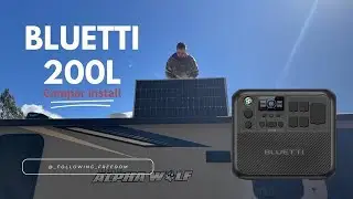 Установка кемпера Blueetti 200L