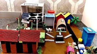 Sustainable farming working model #scienceproject #schoolproject #diy #viralvideo #viralshort 