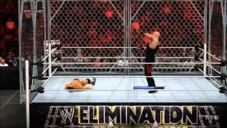 WWE 2K15 - Steel Cage Match | Undertaker vs Cody Rhodes Gameplay [HD]