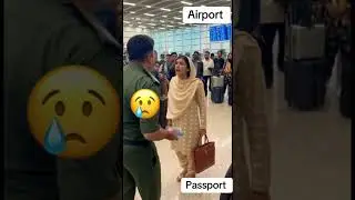So sad Woman on the Airport Security staff miss beaver #worrisome #shortclips #funny #fun 😔