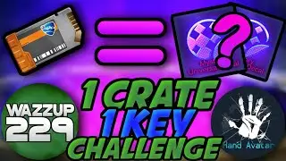 The One Crate and Key Challenge | With: Wazzup229