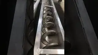 stainless steel shaftless screw conveyor
