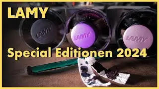 #122 Lamy Tinten Specials 2024 - Dark Lilac, Pink Cliff & Violet Blackberry
