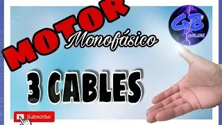 Como conectar un MOTOR monof&aacute;sico de 3 cables.....GB online💡💡💡