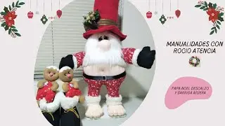 Papá Noel descalzo barriga afuera N°1