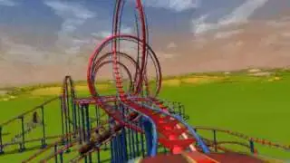 RCT3  MAEGA COASTER 2!!!! by pollpoll94 (the best coaster u will ever see)