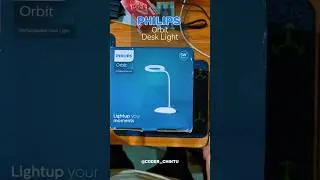 Quick Unbox: Philips Orbit Desk Lamp 🌟✨ | coderchintu