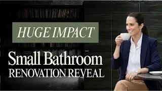 Small Powder Bathroom Full Gut Renovation- Transforming this space!