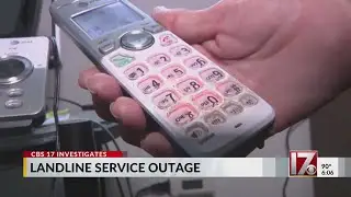 Landline service outage in Moore County