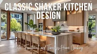 Classic Shaker Kitchen Design for Calm, Functional, and Timeless Home Cooking