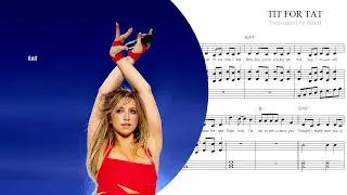 Tate McRae — TIT FOR TAT — Piano Sheet Music