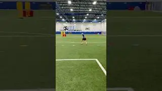 Turn & Drive Forward! Drill 1: Fixed start. Drill 2: Random cue. #soccertraining #soccerdrills