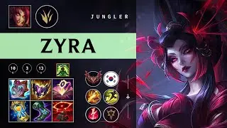 Zyra Jungle vs Lee Sin - KR Grandmaster Patch 26.02