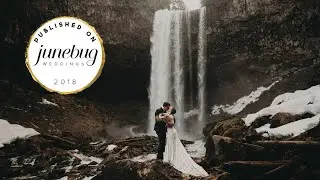 Waterfall Elopement at Mount Hood, OR | Hannah & Jake | *AS SEEN IN JUNEBUG WEDDINGS*