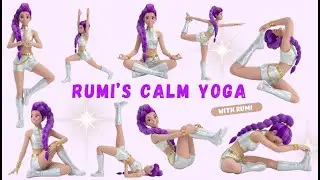 Easy Yoga Poses With Rumi | KPop Demon Hunters | Calm Yoga for Kids