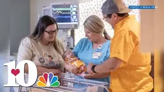 UT Medical Center dresses newborns in orange and white for their first ever UT football game