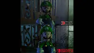 Luigi's Mansion 2 HD  Polterpup Swallowing the Key (Haunted Towers) 3DS Vs. Switch