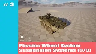 How to add Wheel Systems  into our Physics Simulation Component: Suspension (3/3)