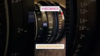 ✅ Ottiche cinema Carl Zeiss #videomaker #filmmaker #zeisslens