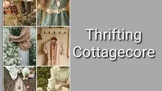 Cottagecore Thrifting at UK Charity shops -  Bargains!