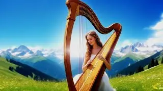 NIGHT ROUTINE MUSIC WITH HARP SOUNDS FOR DEEP SLEEP