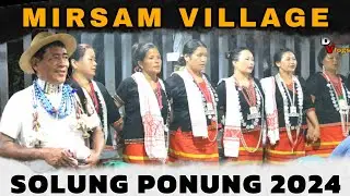 Mirsam village ponung 2024|Solung festival 2024|Dabo vlogs|pasighat Arunachal Pradesh|Adi dance