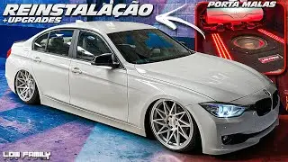 BMW F30 COM KIT SUSPENSÃO SENSOR  + PORTA MALAS SOB - MEDIDA CUSTOMIZADO !