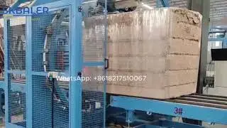 Horizontal Auto-Wrapping Baler | 6-Side Cross Wrapping for Cleaner, Export-Ready Bales